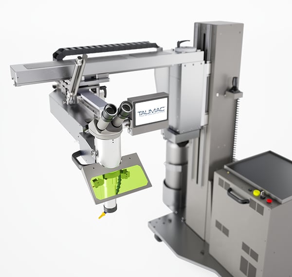 DL 200 - Saldatrice laser ideale per la riparazione di stampi di grandi dimensioni e la saldatura di oggetti voluminosi