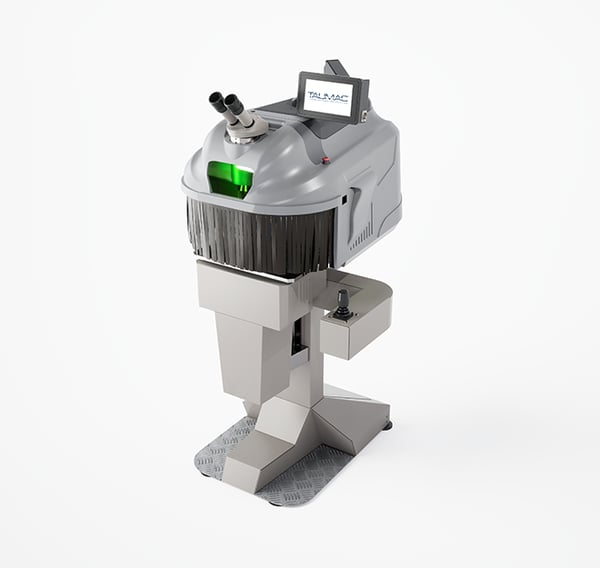 TAUWELD A&G - Saldatrice laser automatica progettata per la riparazione di piccoli stampi e componenti meccanici